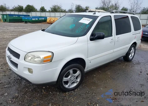 2006 Chevrolet Uplander Lt z USA, uszkodzony, nr VIN 1GNDV33L96D225567